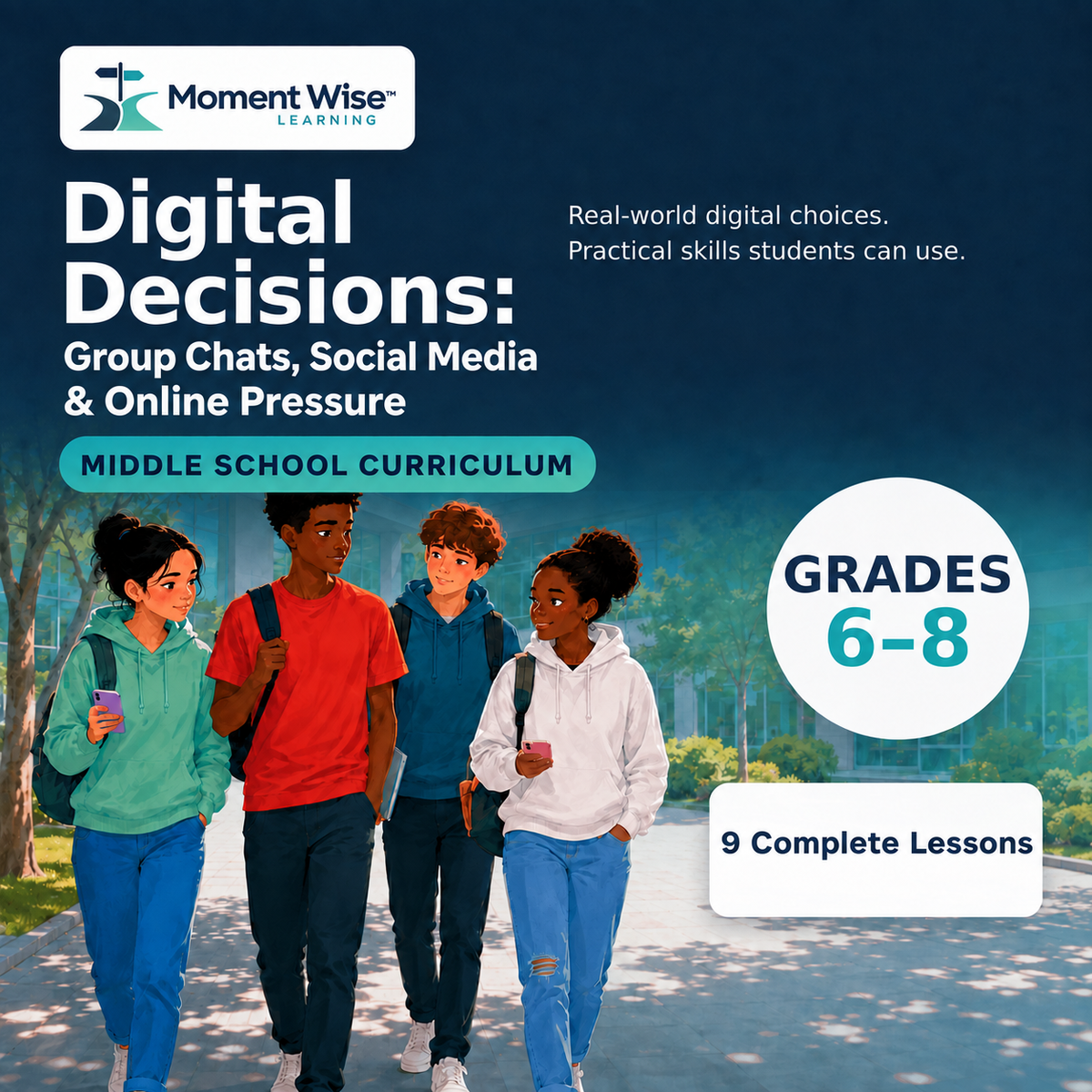 Digital Decisions: Group Chats, Social Media & Online Pressure